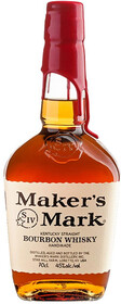 Виски MAKERS MARK Bourbon зерновой 45%, 0.7л США, 0.7 L