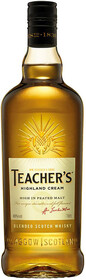 Виски TEACHER'S Highland Cream 40%, 0.7л Великобритания, 0.7 L