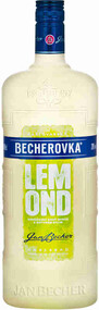 Ликер десертный Бехеровка Лемонд со вкусом лимона 20% 1,0л