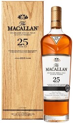 Шотландский виски The Macallan Sherry Oak Single Malt 25 y. o., 0.7 L, в подарочной упаковке