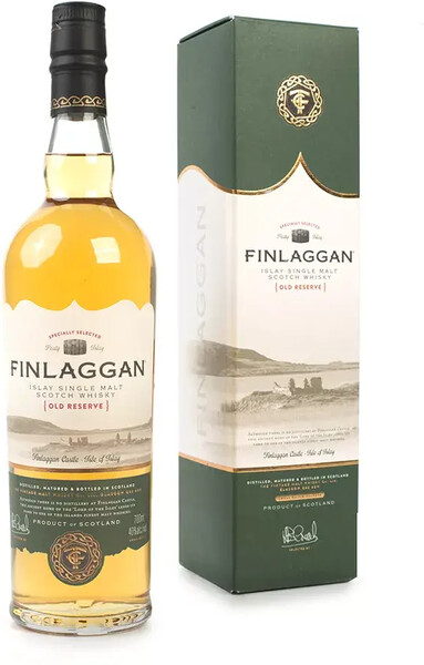 Виски шотландский Finlaggan Islay Single Malt Old Reserve The Vintage Malt Whisky Co, 0.7 L