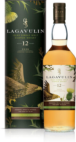 Виски шотландский Lagavulin Island Islay Single Malt 12 y.o., 0.7 L