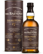 Виски шотландский Balvenie Single Speyside Malt Double Wood 17 y.o., 0.7 L в тубе