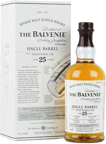 Виски шотландский Balvenie Single Barrel Speyside Single Malt 25 y. o., 0.7 L