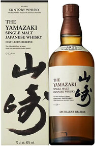 Японский виски Suntory Yamazaki Distiller’s Reserve Single Malt, 0.7 L, в подарочной упаковке