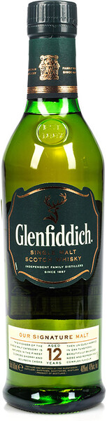Виски шотландский Glenfiddich Speyside Single Malt 12y.o 0.5 L в тубе