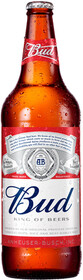 Пиво светлое BUD пастеризованное, 5%, 0.75л Россия, 0.75 L