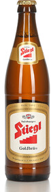 Пиво светлое Stiegl GoldBrau пастеризованное фильтрованное 4.9% 0.5 л, стекло, Австрия