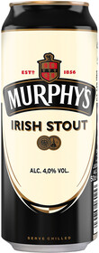 Пиво темное Irish Stout 4%, Murphy's, 0.5 л, Ирландия
