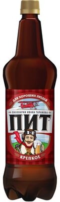 Пиво ПИТ Крепкое светлое 1,25л ПЭТ