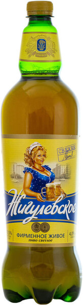 Пиво Жигулевское Фирменное 4% 1.35л