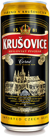 Пиво Krusovice Cernel темное фильтрованное 3,8%, 500 мл