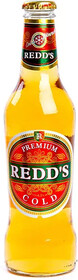 Напиток пивной светлый REDD'S светлый пастеризованный, 4,5%, 0.33л Россия, 0.33 L