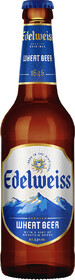 Напиток пивной EDELWEISS Wheat beer нефильтрованный пастеризованный осветленный, 4,9%, 0.45л Россия, 0.45 L