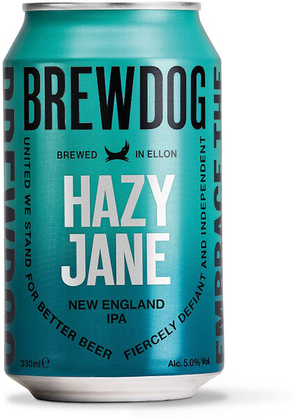 Пиво Brewdog, Hazy Jane, 5%, 330 мл., ж/б