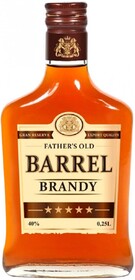 Бренди Father's Old Barrel 40%, 250мл