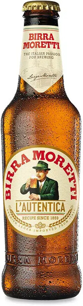 Пиво светлое Birra Moretti 4.6% 0.33 л бутылка Италия