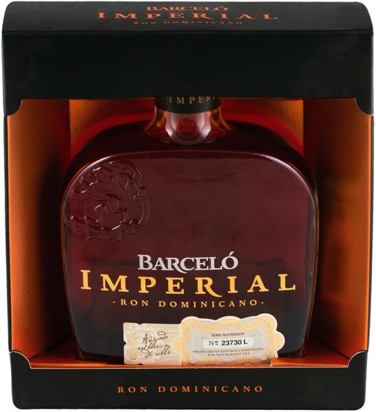 Ром BARCELO Imperial темный выдержанный, 40%, п/у, 0.7л Доминик. респ., 0.7 L