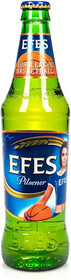 Пиво EFES PILSENER светлое, 0.45 л