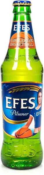 Пиво EFES PILSENER светлое, 0.45 л