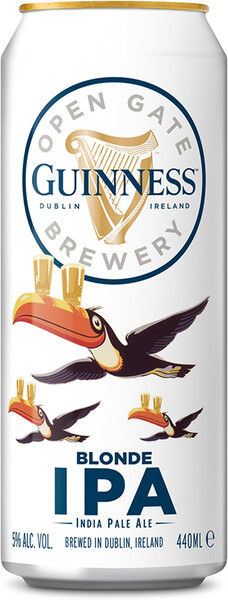 Пиво Guinness IPA светлое фильтрованное 5%, 440 мл