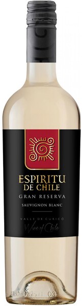 Вино Espiritu de Chile GRAN RESERVA SAUVIGNON BLANC белое сухое Чили, 0,75 л