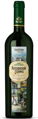 Вино Алазанская Долина Тамариони белое полусладкое 0,75л