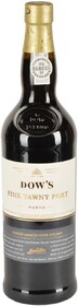 Вино ликерное Dow's, Fine Tawny Port красное сладкое, 0,75л