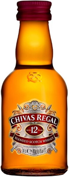 Виски Chivas Regal, 12 летней выдержки, 0.05 л