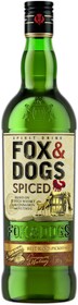 Настойка полусладкая FOX&DOGS Spiced на основе виски 35%, 0.7л Россия, 0.7 L
