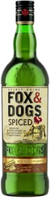 Настойка полусладкая FOX&DOGS Spiced на основе виски 35%, 0.7л Россия, 0.7 L