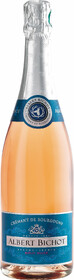 Игристое вино Cremant de Bourgogne AOC Brut Rose Albert Bichot 0.75л