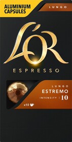 Кофе в алюминиевых капсулах L'OR Espresso Lungo Estremo, 10 шт