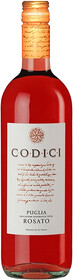 Вино CODICI PUGLIA ROSATO розовое, полусухое 0,75 л