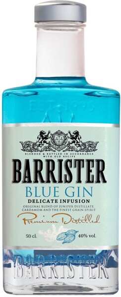 Джин Barrister Blue Gin 0.5л