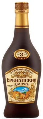 Коньяк армянский Ереванский Дворик 3 года 0,5л
