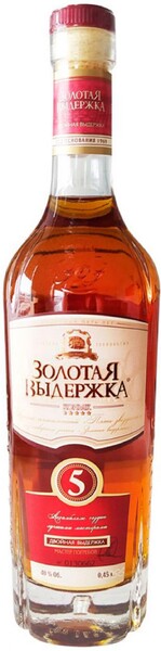 Коньяк российский «Пять звездочек», 0.45 л