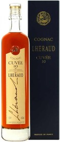 Коньяк Lheraud Cuvee 10 Cognac (gift box) 0.7л