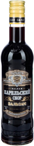 Бальзам Русский Гарантъ Качества Карельский сбор 40% 0.5л