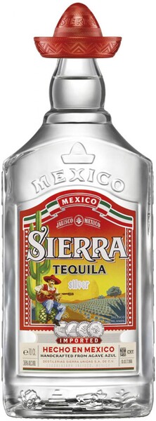 Текила Sierra Silver Мексика, 0,7 л