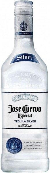 Текила JOSE CUERVO Especial Silver, 38%, 0.7л Мексика, 0.7 L