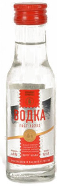 Водка АШАН Россия, 0,1 л