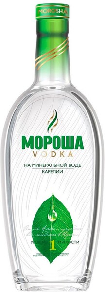 Водка «Мороша» уровень мягкости №1 Россия, 0,1 л