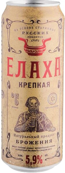 Медовуха Елаха Черноплодная 5.9% 0.45л