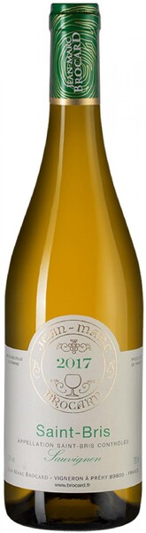 Вино Sauvignon Saint-Bris, Jean-Marc Brocard (Domaine Sainte-Claire), 2017 г.