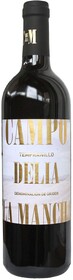Вино Campo Delia La Mancha Tempranillo красное сухое Испания, 0,75 л