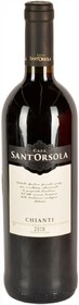 Вино Casa Sant'Orsola Chianti красное сухое Италия, 0,75 л