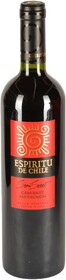 Вино Еспириту Чили Каберне-Совиньон красное полусладкое 0,75л