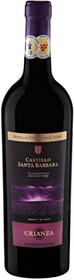 Вино CASTILLO SANTA BARBARA CRIANZA Вальдепениас DO красное сухое, 0.75л Испания, 0.75 L