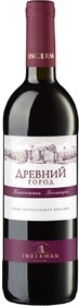 Вино INKERMAN ДРЕВНИЙ ГОРОД красное полусладкое, 0.75л Россия, 0.75 L
